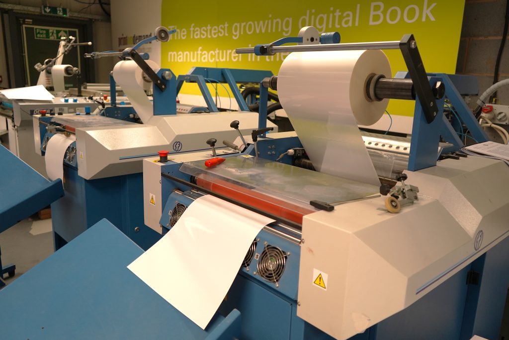 Matte and gloss lamination printers